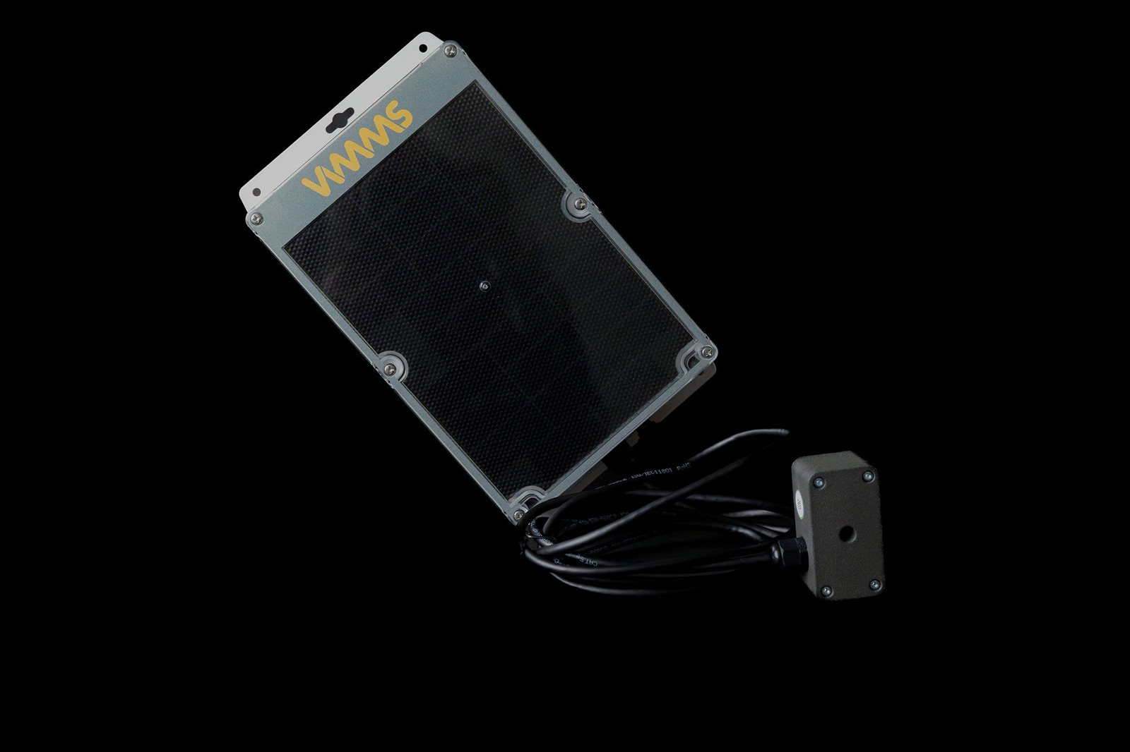 VIMMS Vibration Monitor with geophone sensor, wide angled view